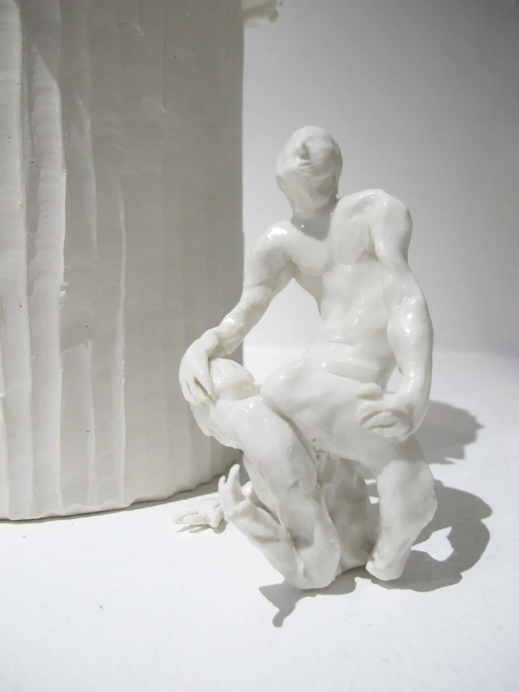 Sculptural work in Eden-ish reimagined pleasure garden