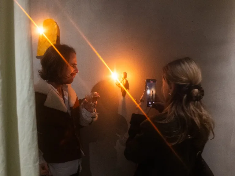 Opening night of Eden-ish, week one of Slask 2025 at Parallel Collective.