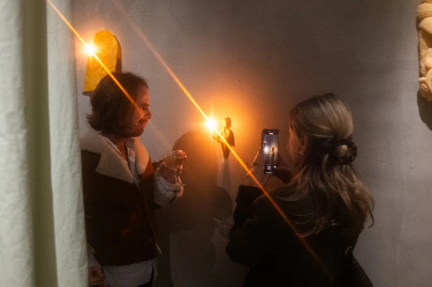 Opening night of Eden-ish, week one of Slask 2025 at Parallel Collective.