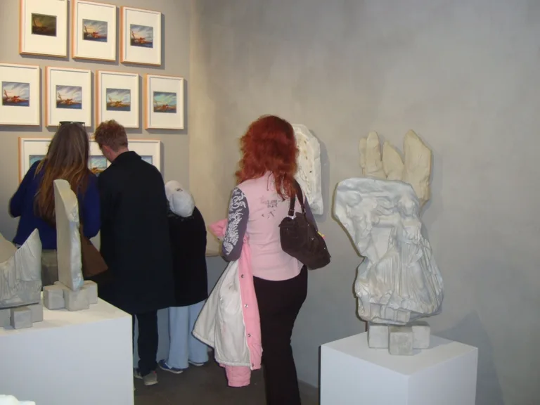 From the Stille Post vernissage at Parallel Collective, April 2026.