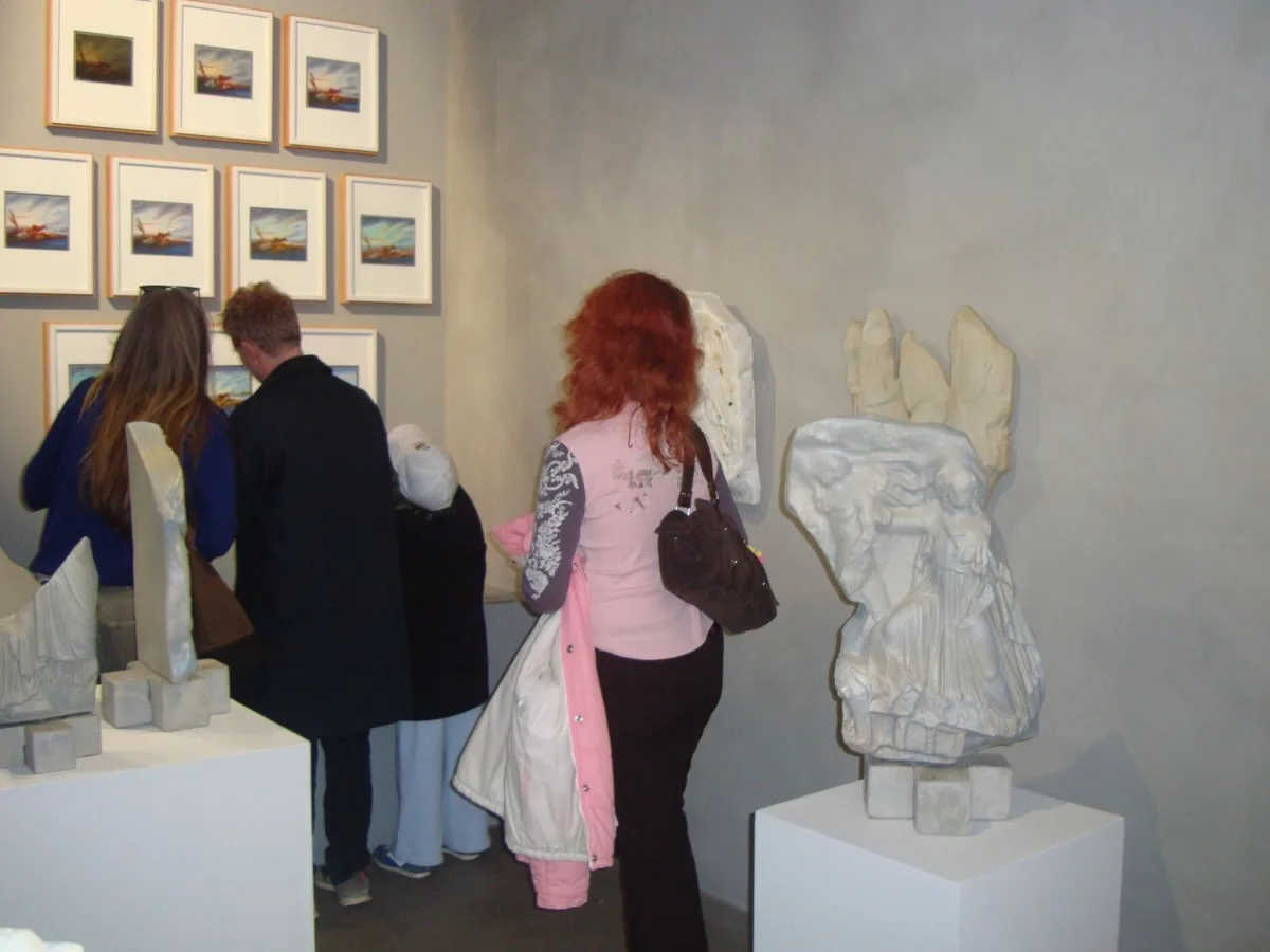 From the Stille Post vernissage at Parallel Collective, April 2026.