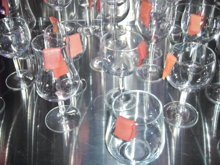 Scoby drinks poured at the Happy Gut Feeling vernissage